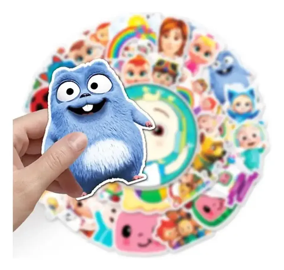Cocomelon - Set De 50 Stickers / Calcomanías 3