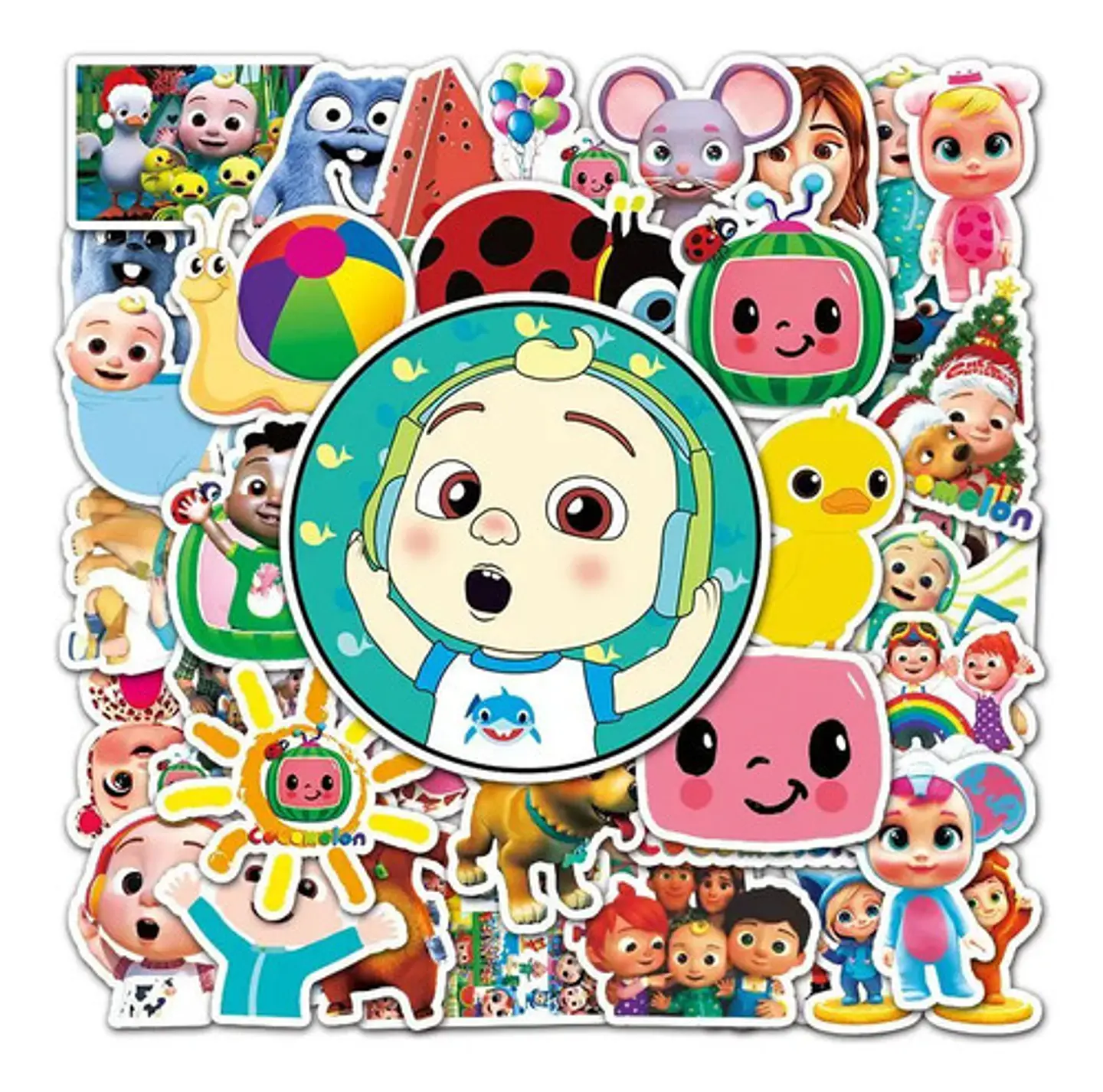 Cocomelon - Set De 50 Stickers / Calcomanías 4
