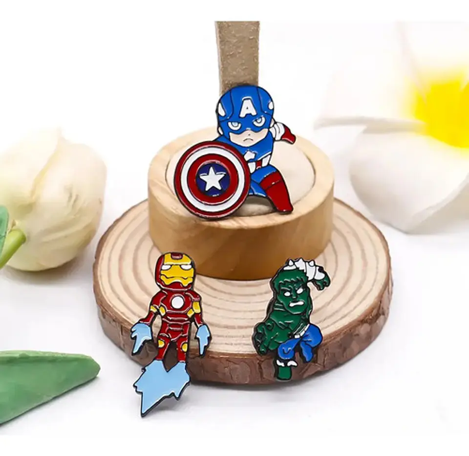 Pins De Hulk / Marvel / Pines Metálicos 3