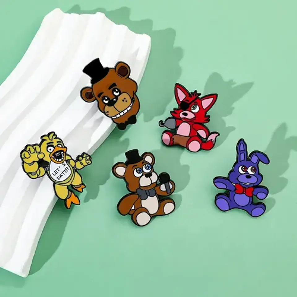 Pins De Freddy Fazbear / Five Nights At Freddy's / Broches 12