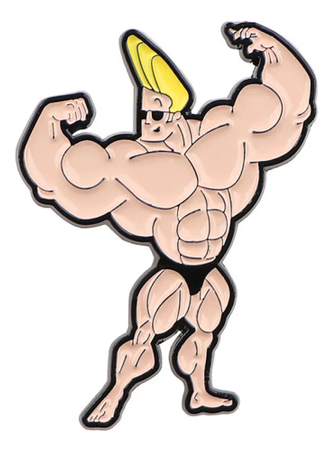 Pins De Johnny Bravo / Johnny / Pines Metálicos (broches)