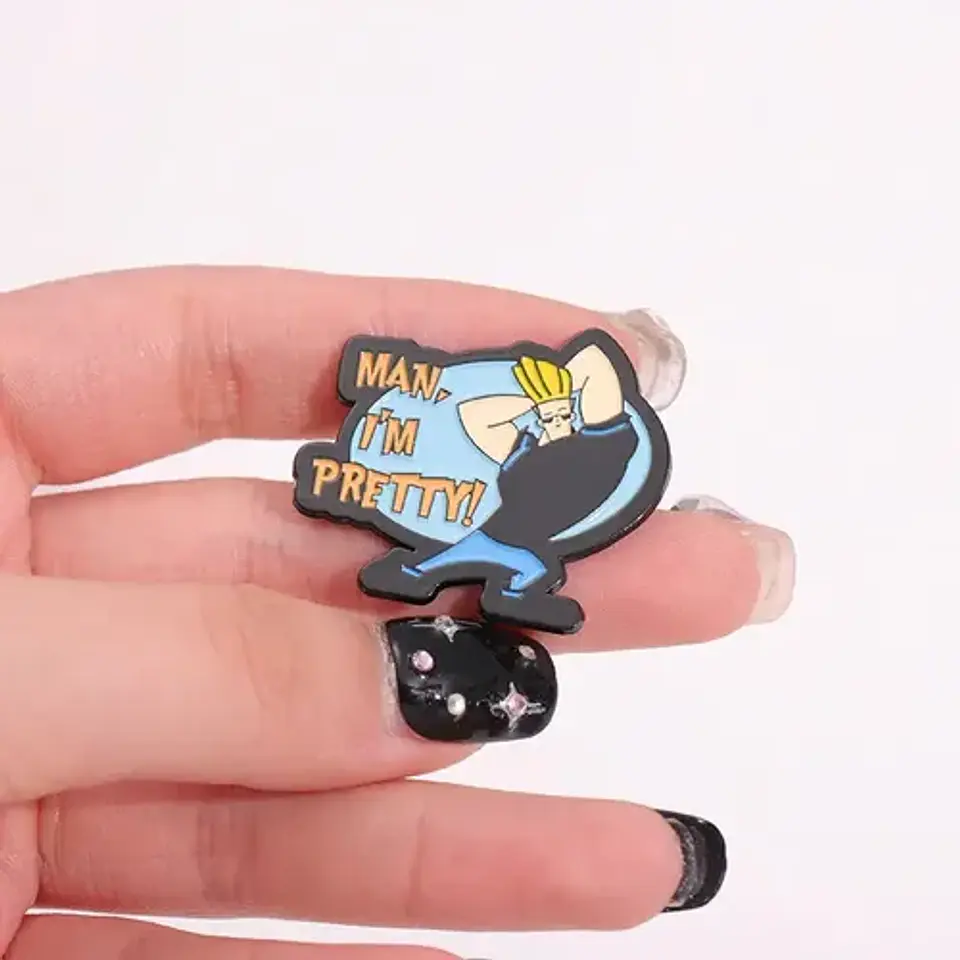 Pins De Johnny Bravo / Johnny / Pines Metálicos (broches) 5