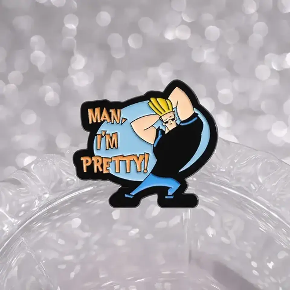 Pins De Johnny Bravo / Johnny / Pines Metálicos (broches) 8