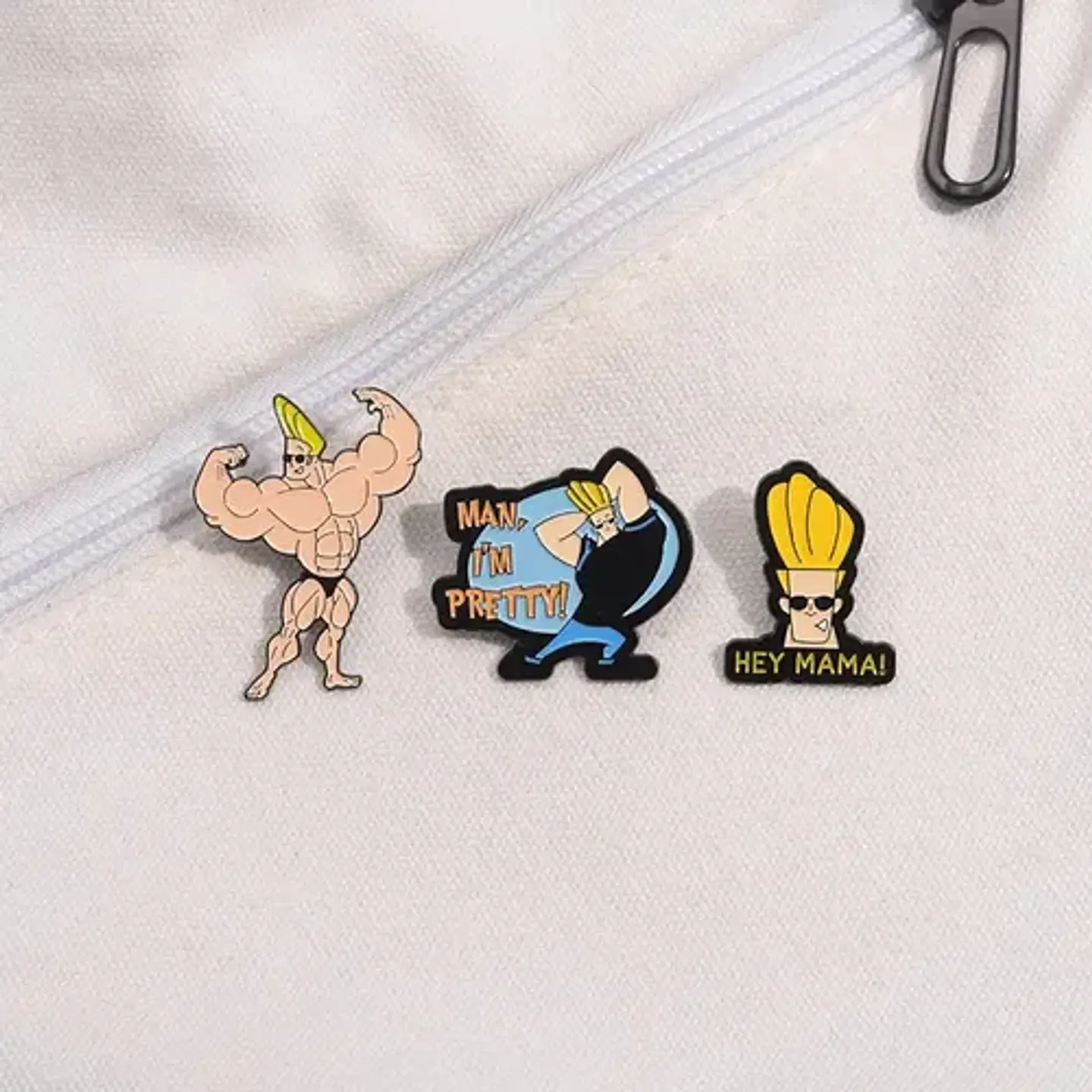 Pins De Johnny Bravo / Johnny / Pines Metálicos (broches) 12