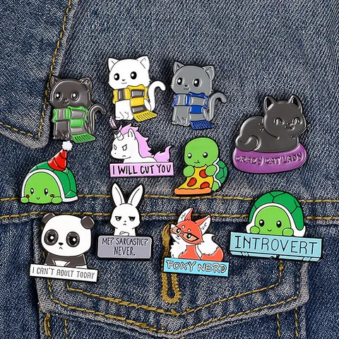 Pins De Gatos / Gatitos Michis / Pines Metálicos