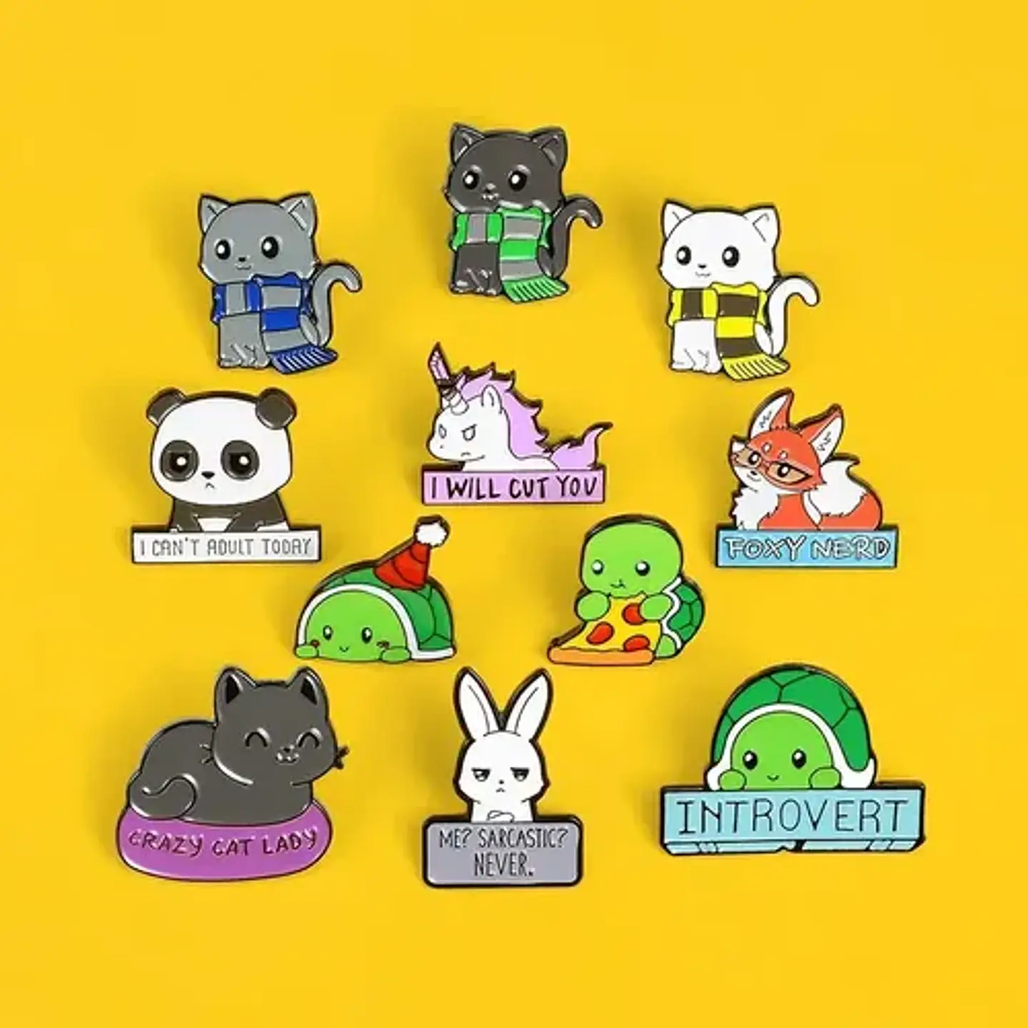 Pins De Gatos / Gatitos Michis / Pines Metálicos 4