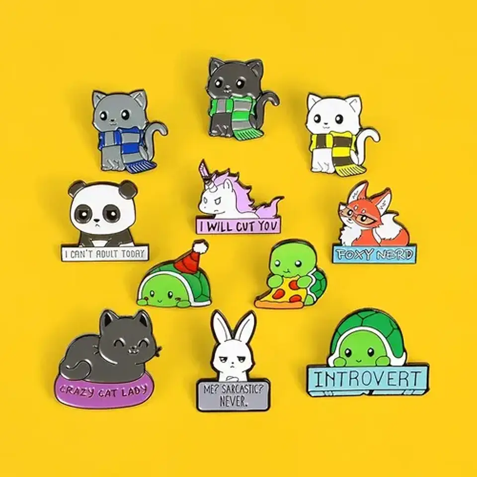 Pins De Gatos / Gatitos Michis / Pines Metálicos 4
