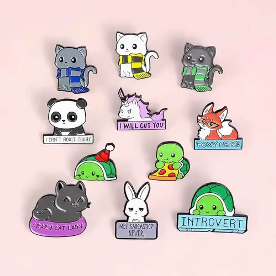 Pins De Gatos / Gatitos Michis / Pines Metálicos 5