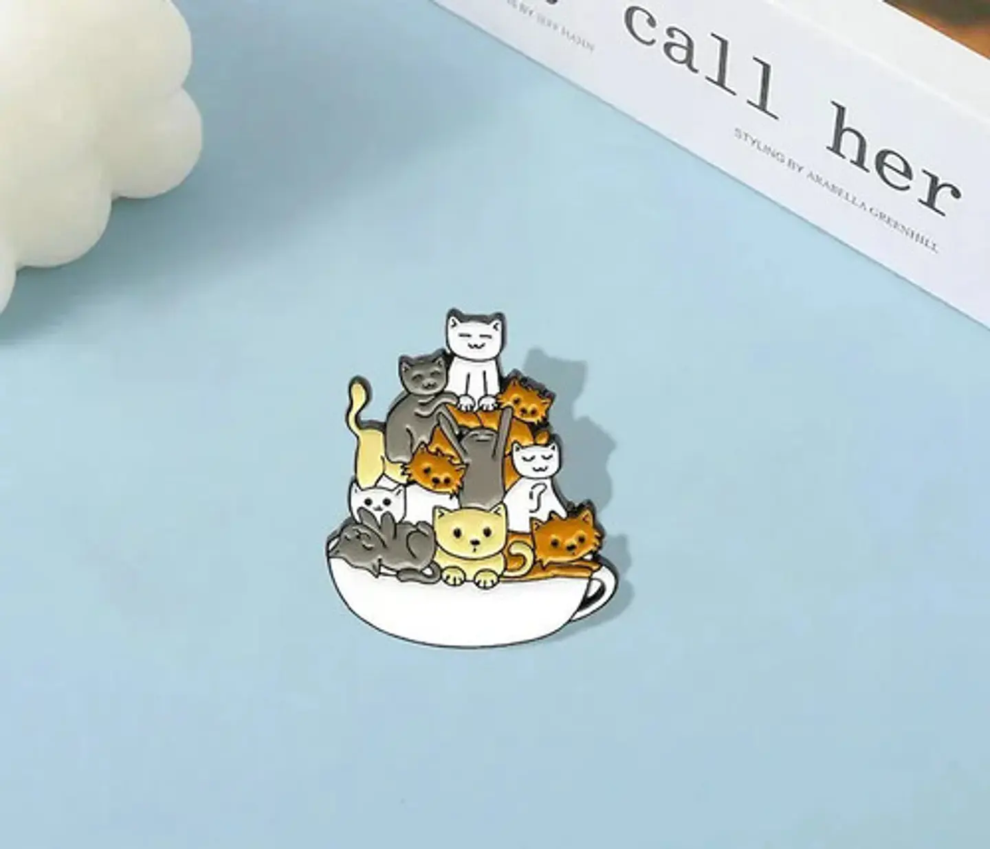 Pins De Gatos / Gatitos Michis / Pines Metálicos 7