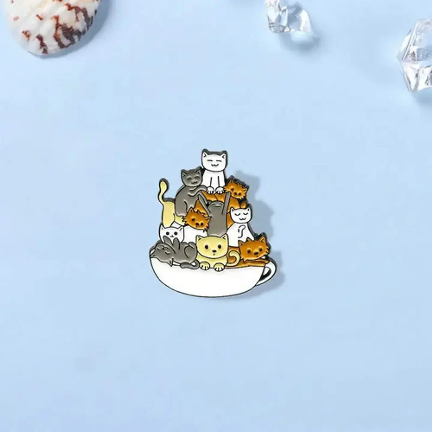 Pins De Gatos / Gatitos Michis / Pines Metálicos 9