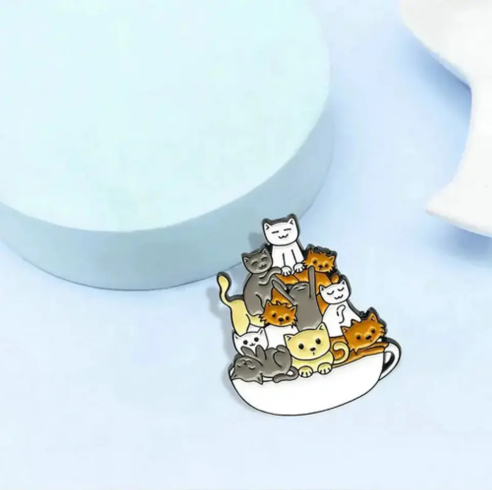Pins De Gatos / Gatitos Michis / Pines Metálicos 10