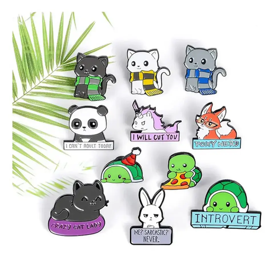 Pins De Gatos / Gatitos Michis / Pines Metálicos 15