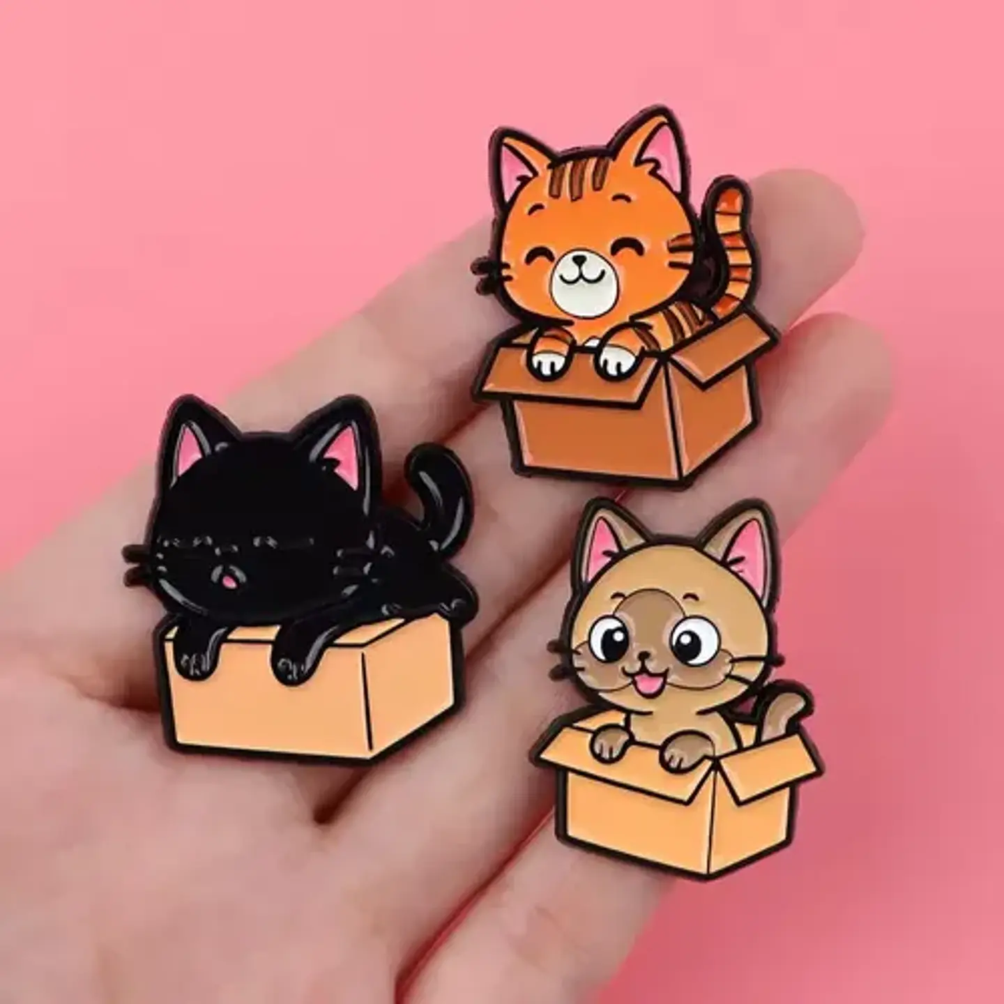 Pins De Gatos / Gatitos Michis / Pines Metálicos 24
