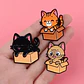 Pins De Gatos / Gatitos Michis / Pines Metálicos - Miniatura 24