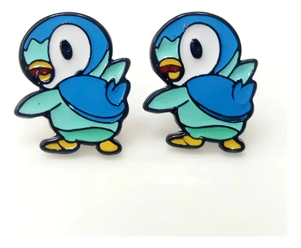 Aros Aretes Pendientes De Piplup / Acero Quirúrgico 1
