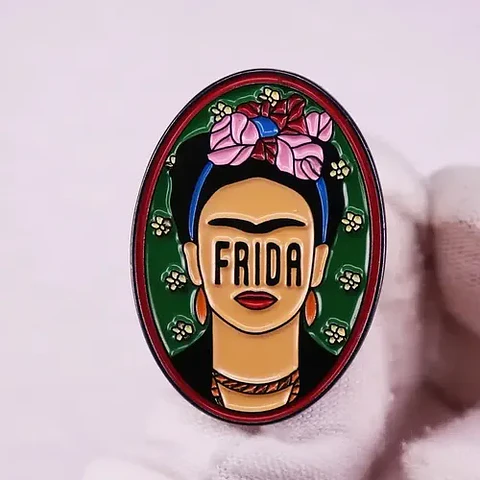 Pins De Frida Kahlo / Frida Kahlo / Pines Metálicos