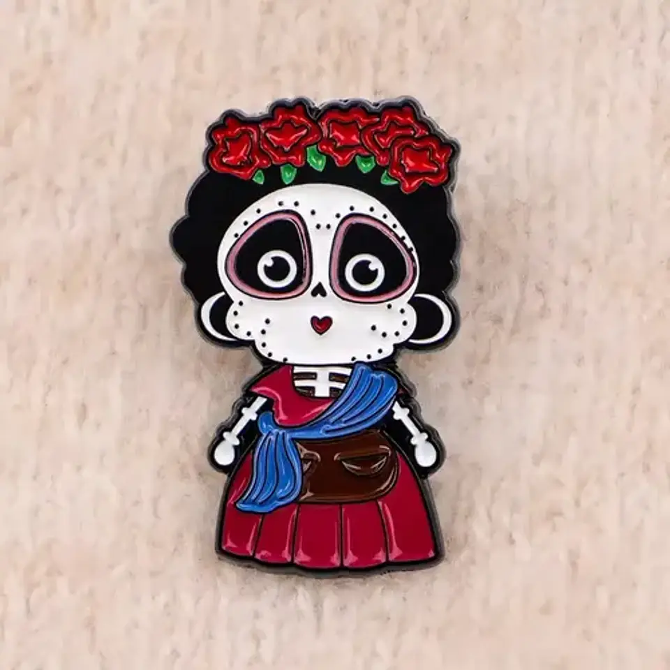 Pins De Frida Kahlo / Frida Kahlo / Pines Metálicos 8