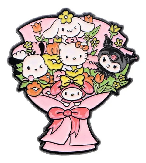 Pins De Sanrio / Hello Kitty - My Melody - Kuromi / Broches