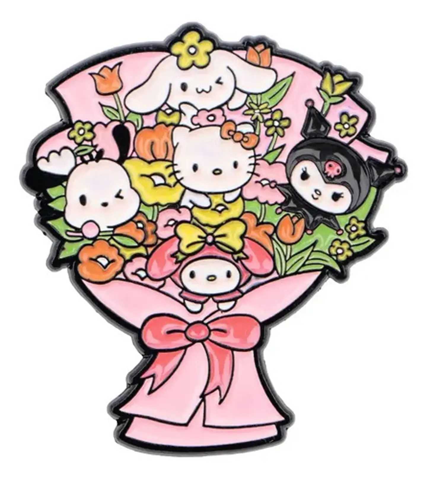 Pins De Sanrio / Hello Kitty - My Melody - Kuromi / Broches 1