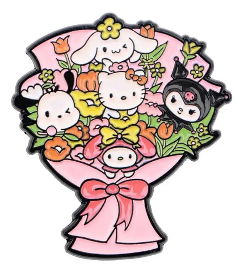 Pins De Sanrio / Hello Kitty - My Melody - Kuromi / Broches 1