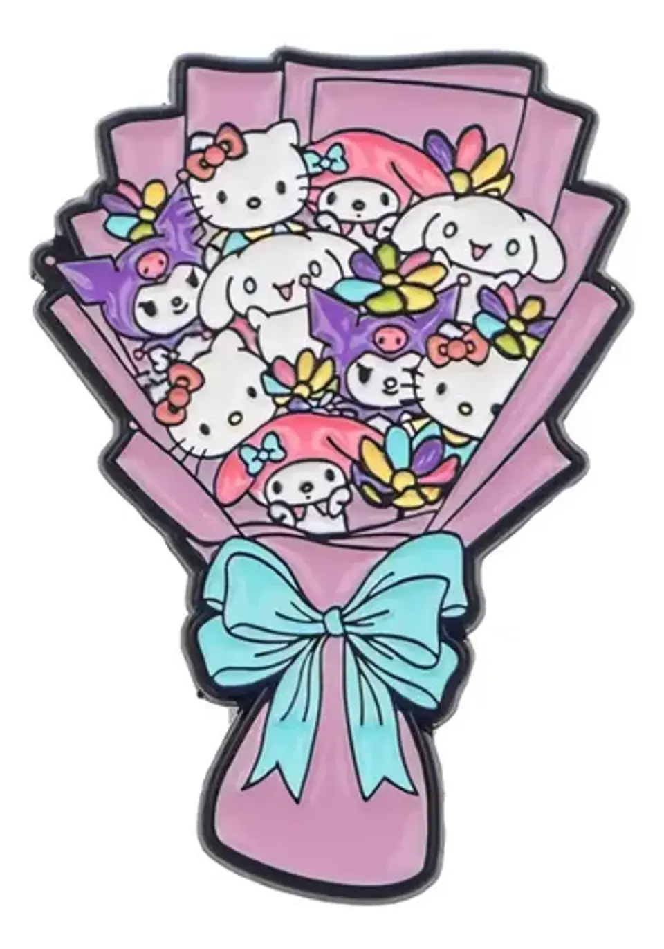 Pins De Sanrio / Hello Kitty - My Melody - Kuromi / Broches 3