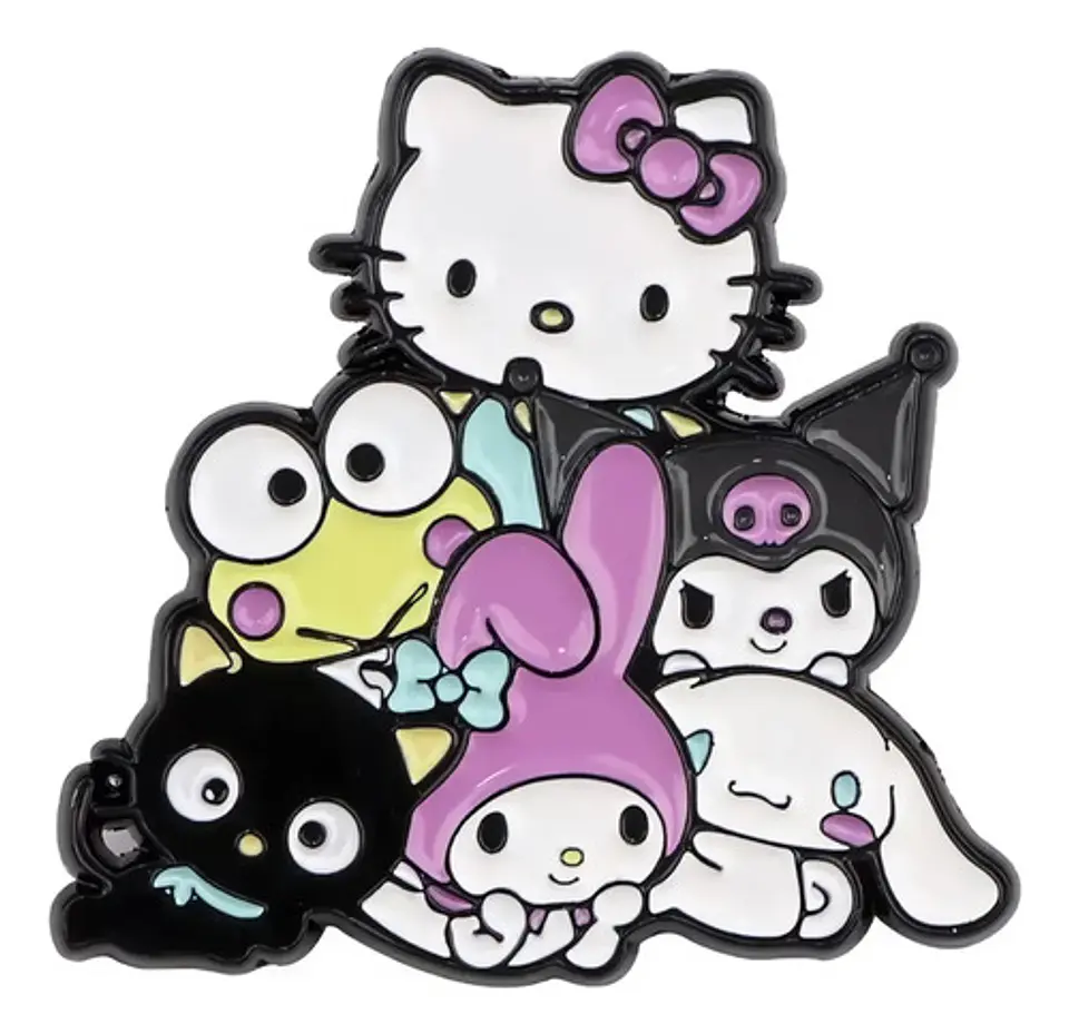 Pins De Sanrio / Hello Kitty - My Melody - Kuromi / Broches 7