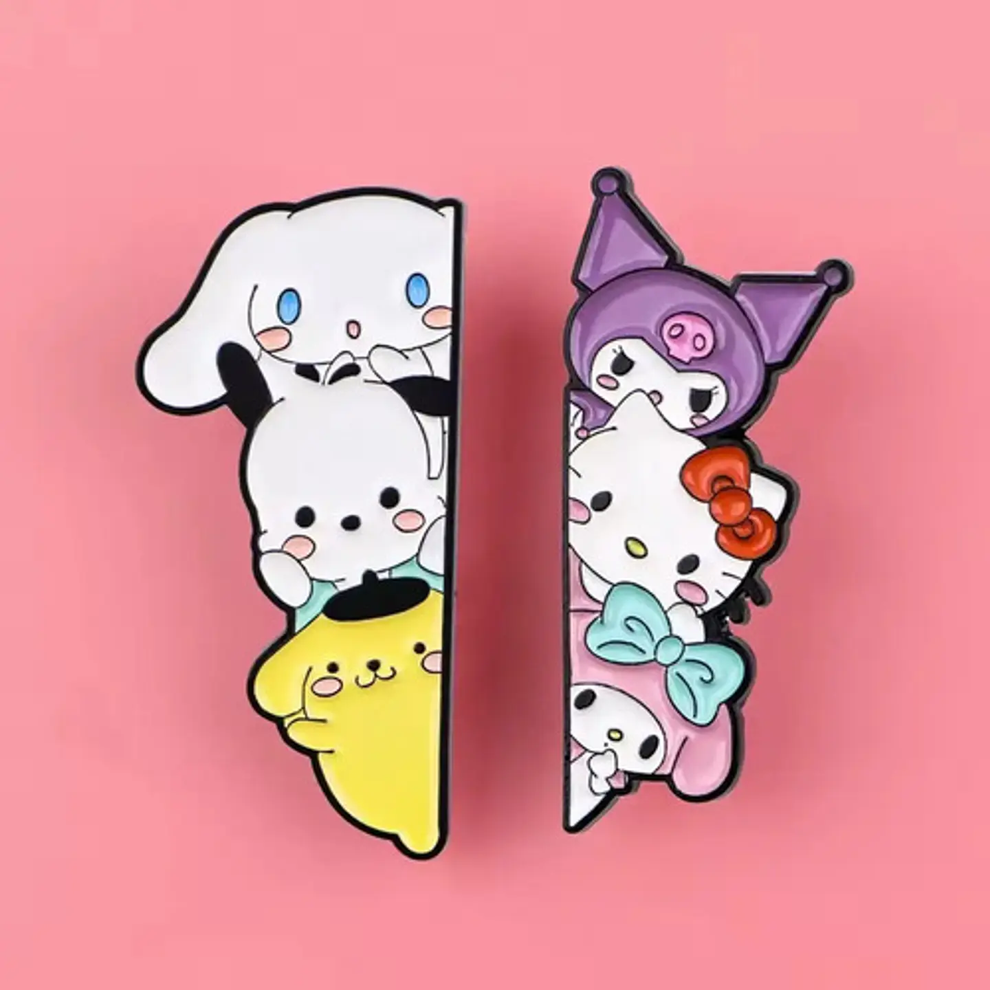 Pins De Sanrio / Hello Kitty - My Melody - Kuromi / Broches 18