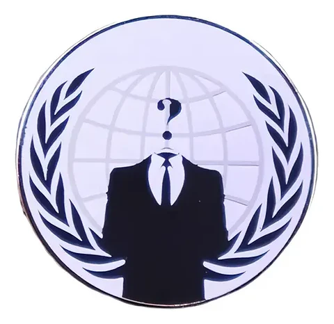 Pins De Anonymous / Anonymous / (pines) Broches Metálicos