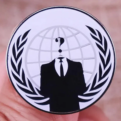 Pins De Anonymous / Anonymous / (pines) Broches Metálicos