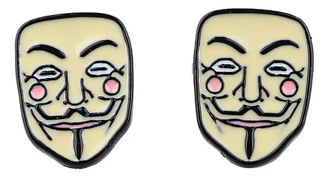 Aros Aretes Pendientes De Vendetta / Acero Quirúrgico