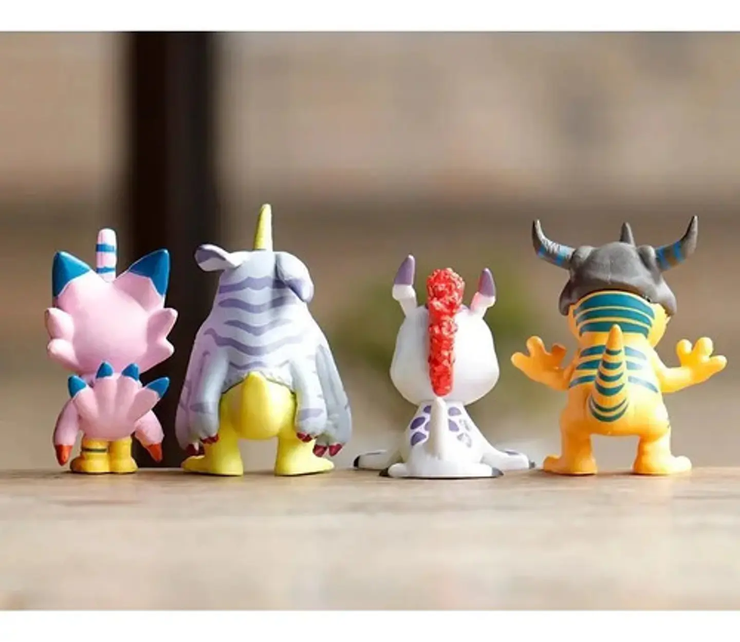 Set De 9 Figuritas De Digimon Adventure / Figuras De Acción 5