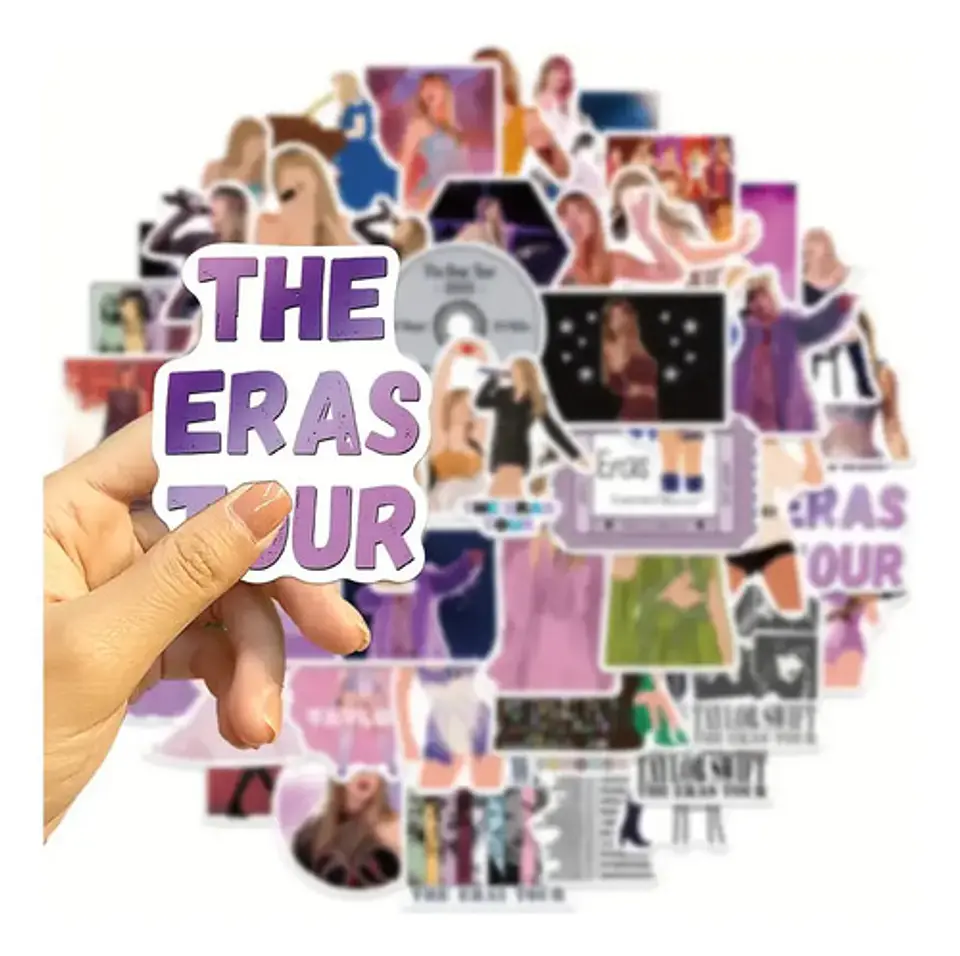 Taylor Swift - Set De 50 Stickers / Autoadhesivos 7