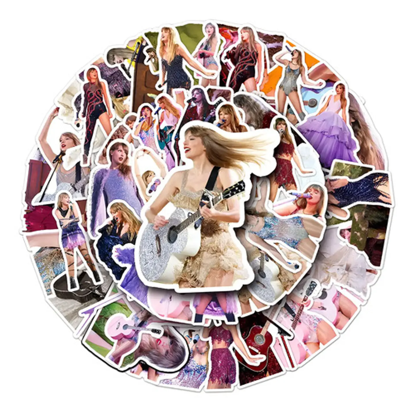Taylor Swift - Set De 50 Stickers / Autoadhesivos 9
