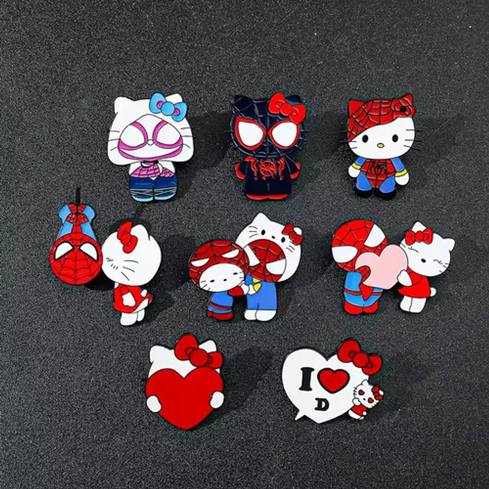 Pins De Spider-man / Marvel / Pines Metálicos 20