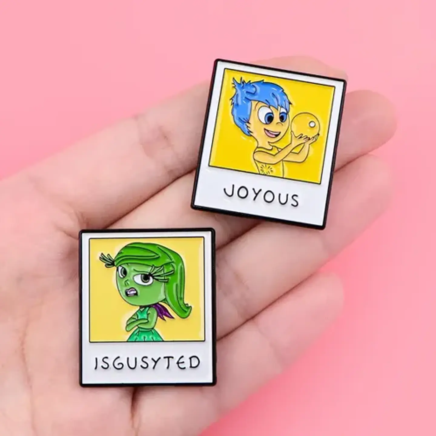 Pins De Alegría / Intensamente / Broches Metálicos (pines) 2
