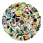 Roronoa Zoro - Set De 50 Stickers / Calcomanías - Miniatura 1