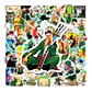 Roronoa Zoro - Set De 50 Stickers / Calcomanías - Miniatura 5