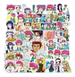 La Vida Desastrosa De Saiki K - Set De 50 Stickers Adhesivos - Miniatura 2