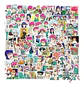 La Vida Desastrosa De Saiki K - Set De 50 Stickers Adhesivos - Miniatura 5