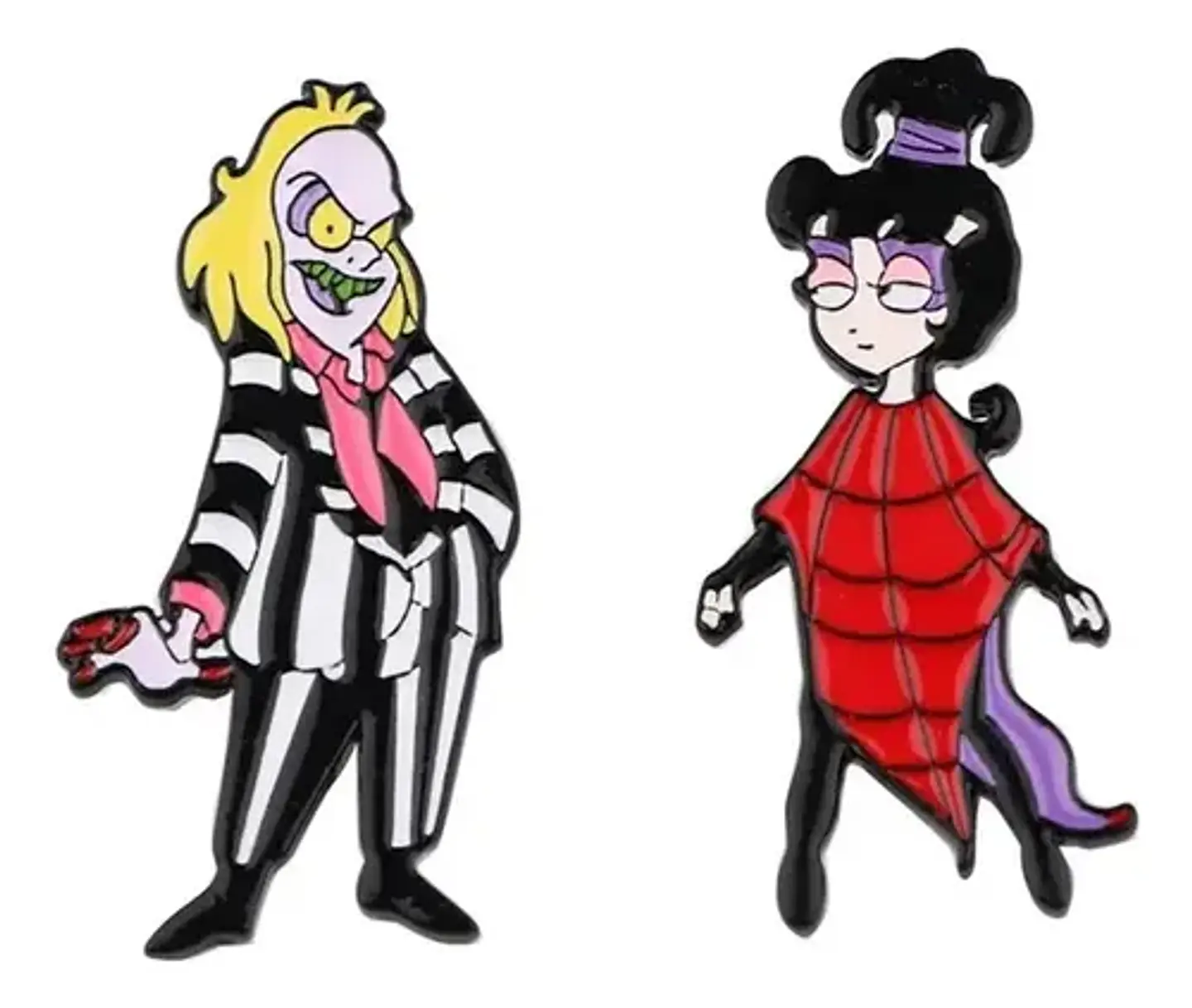Pins De Beetlejuice / Beetlejuice / Pines Metálicos 3