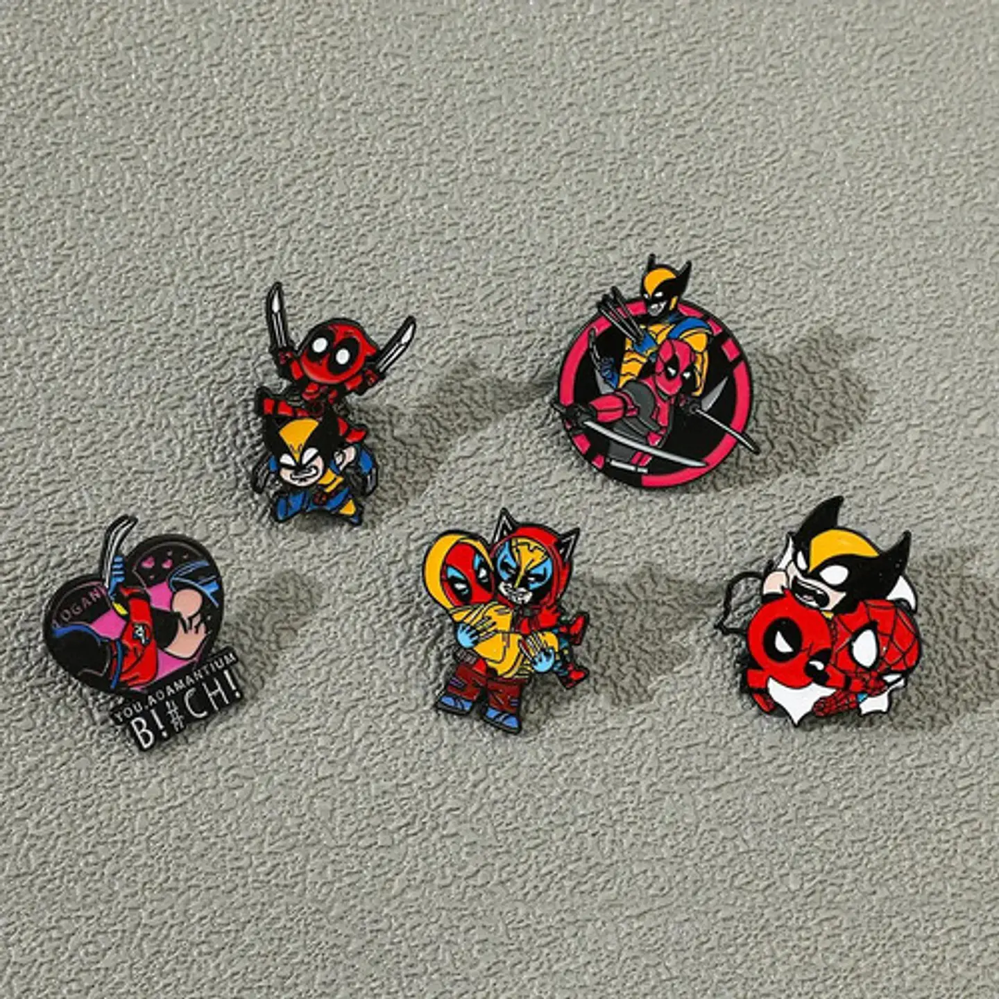 Pins De Deadpool And Wolverine / Deadpool / Pines Metálicos 7