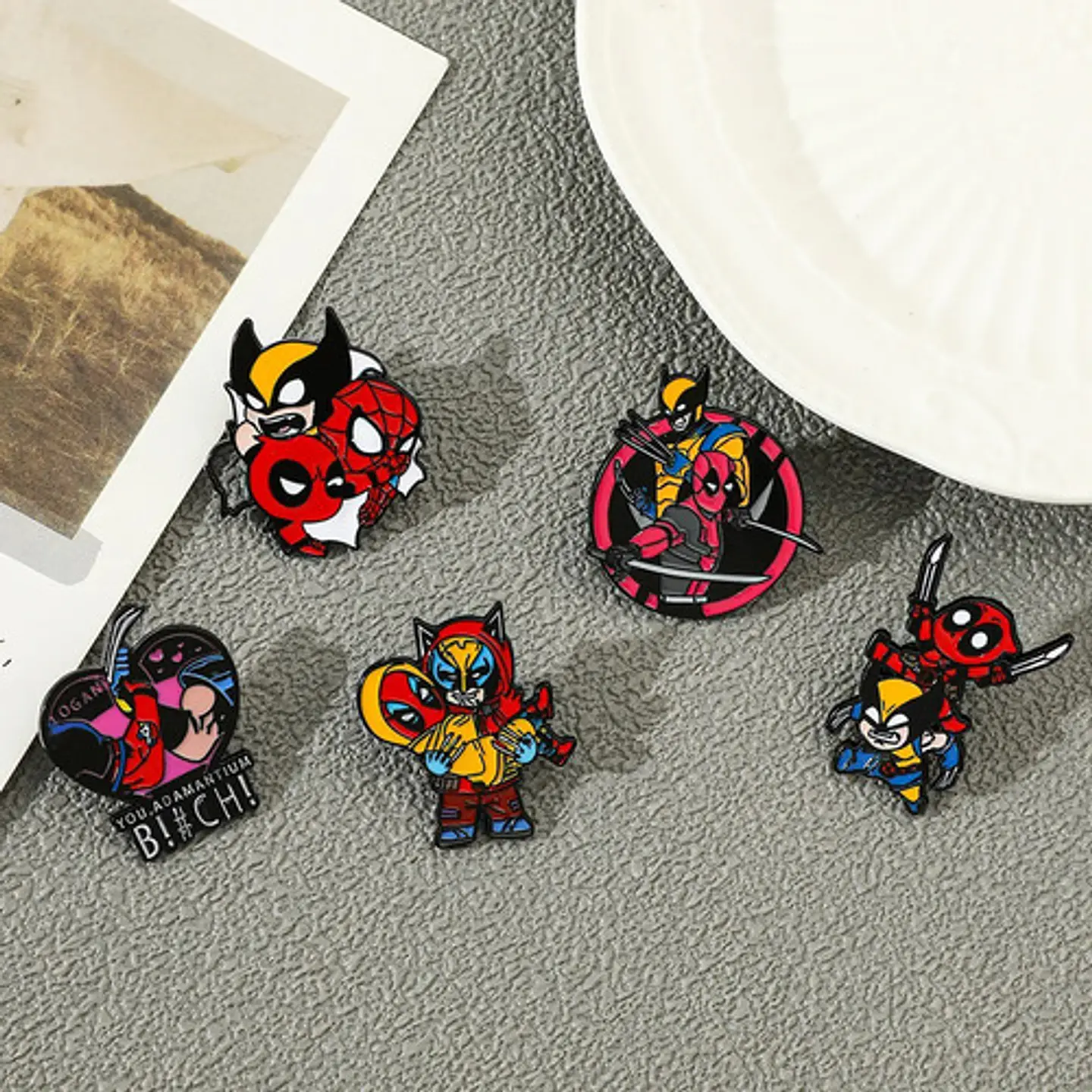 Pins De Deadpool And Wolverine / Deadpool / Pines Metálicos 17