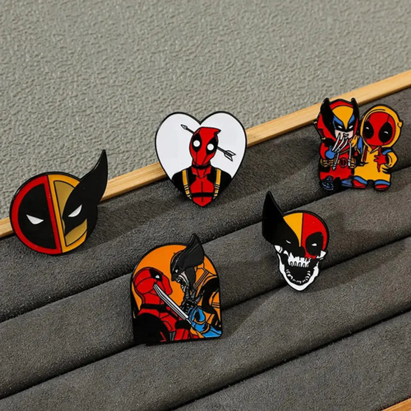 Pins De Deadpool And Wolverine / Deadpool / Pines Metálicos 25