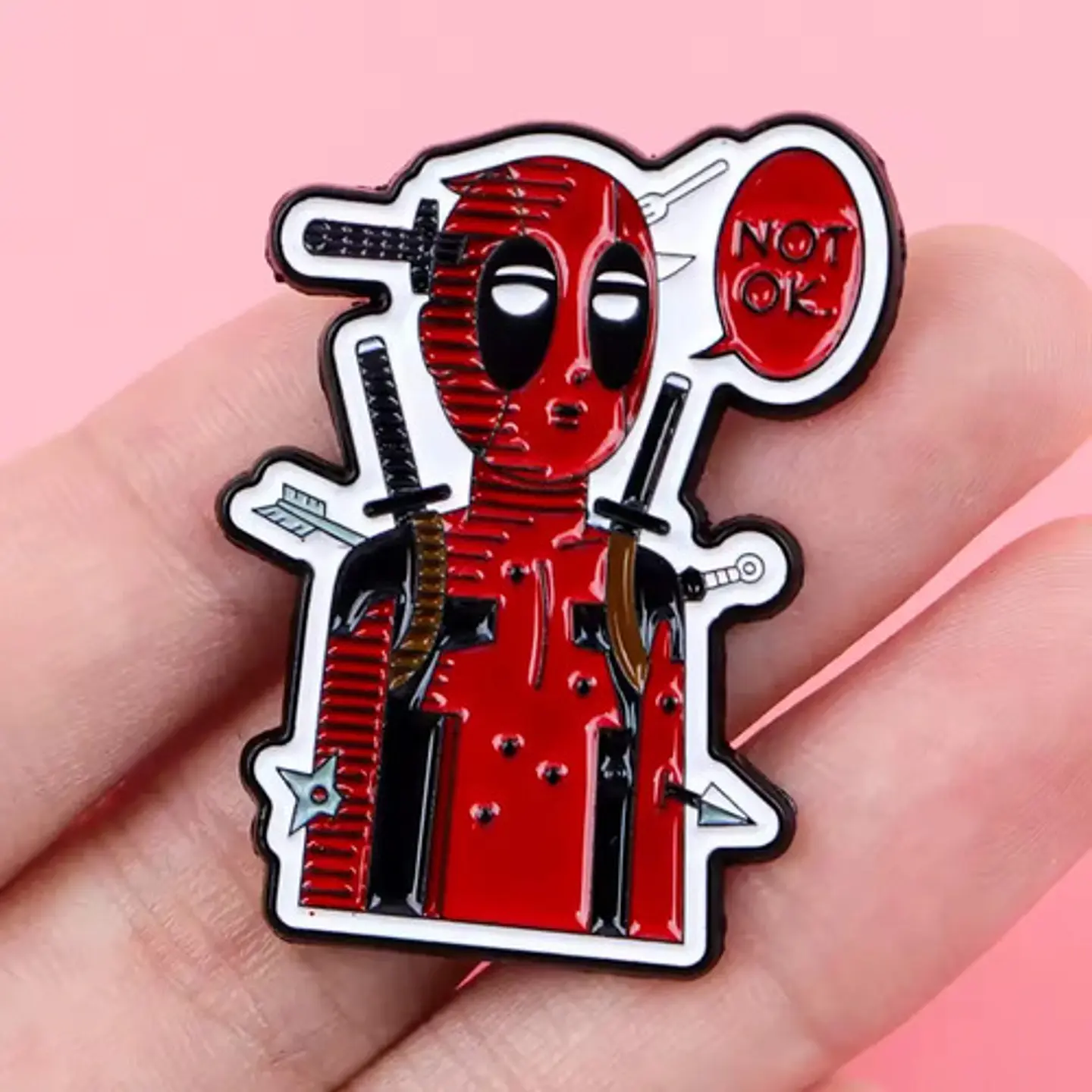 Pins De Deadpool And Wolverine / Deadpool / Pines Metálicos 27