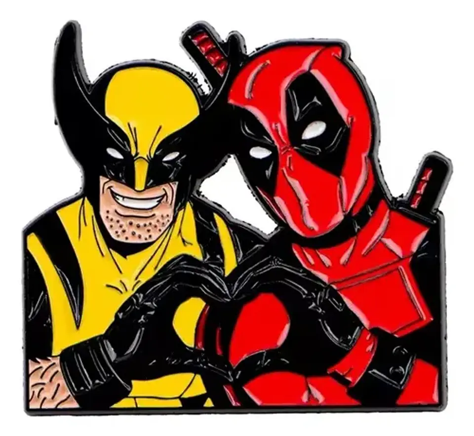Pins De Deadpool And Wolverine / Deadpool / Pines Metálicos 32