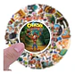 Crash Bandicoot - Set De 50 Stickers / Calcomanías - Miniatura 3