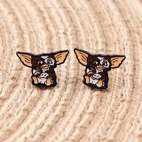 Aros Aretes Pendientes De Gremlins / Acero Quirúrgico