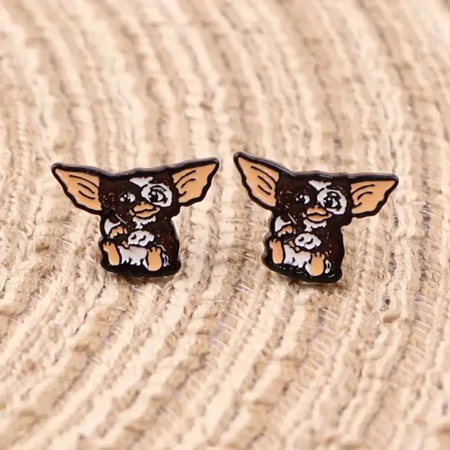 Aros Aretes Pendientes De Gremlins / Acero Quirúrgico 2