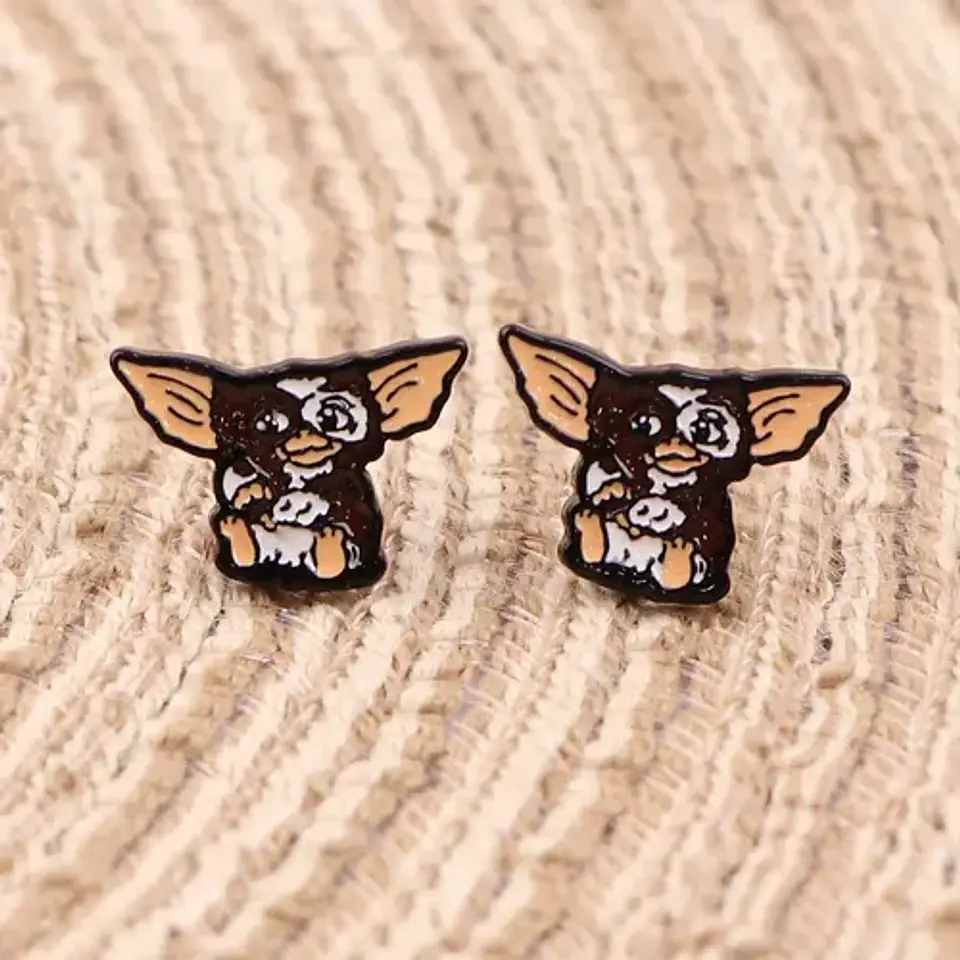 Aros Aretes Pendientes De Gremlins / Acero Quirúrgico 2