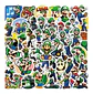 Luigi - Set De 50 Stickers / Calcomanías - Miniatura 2